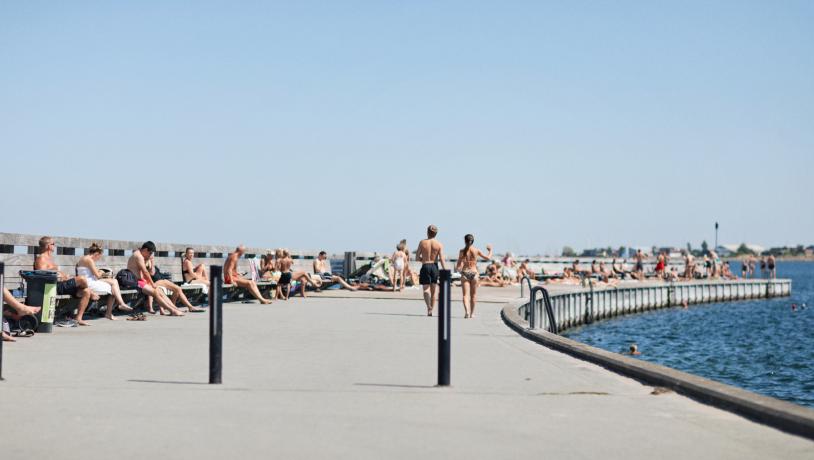 Svanemøllen beach in Copenhagen