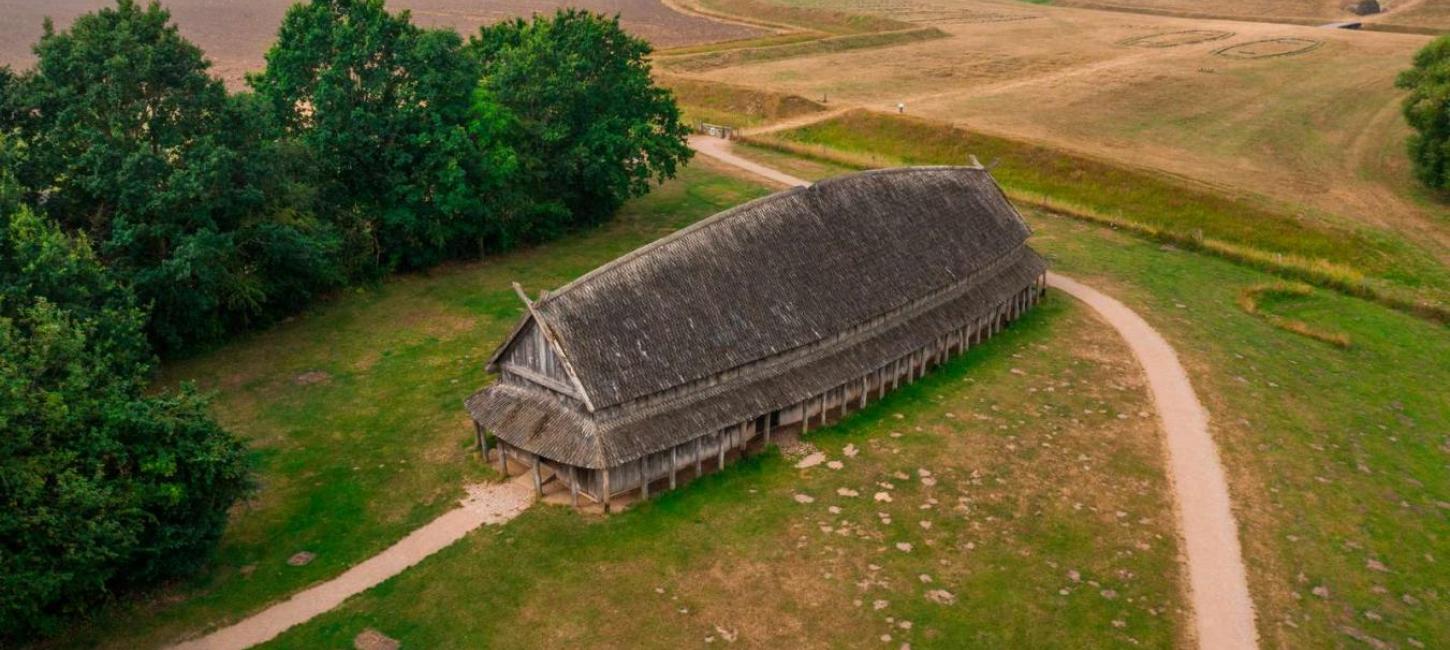 Trelleborg Viking fortress in West Zealand