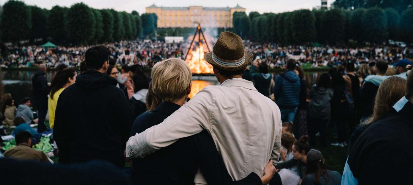 Sankt Hans in Frederiksberg Garden