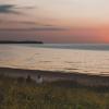 Beautiful sandy beaches in North Sealand 