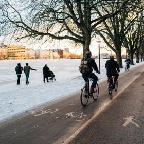 Vinter ved søerne